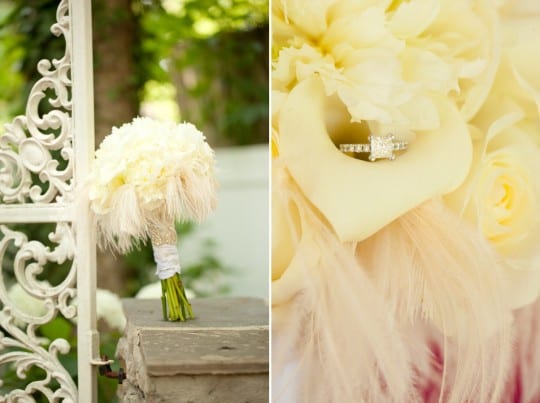 Nashville_garden_wedding_June_ivory_bridal_bouquet_feathers