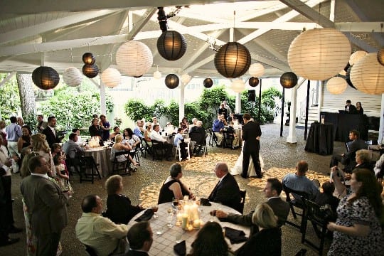 Dance Floor Gobos and Paper Lanterns - Copy
