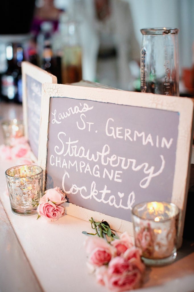 St. Germaine Strawberry Champagne Cocktail