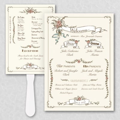 programs for your wedding ceremony nashville garden wedding