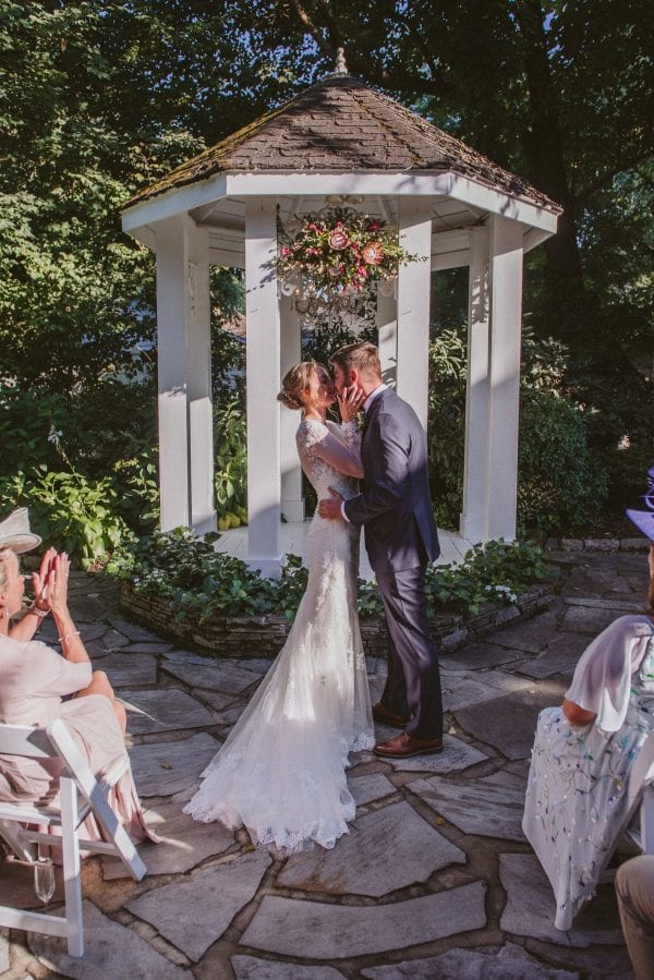 Boho Blush and Gold Destination Wedding at CJ's Off the Square